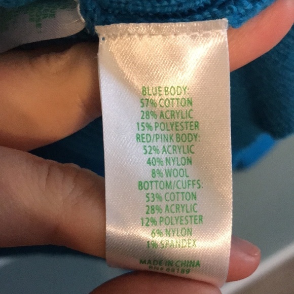 Lilly Pulitzer Robena Sweater S in Teal Blue Stripe Bobbles. Preppychic … - Picture 4 of 9